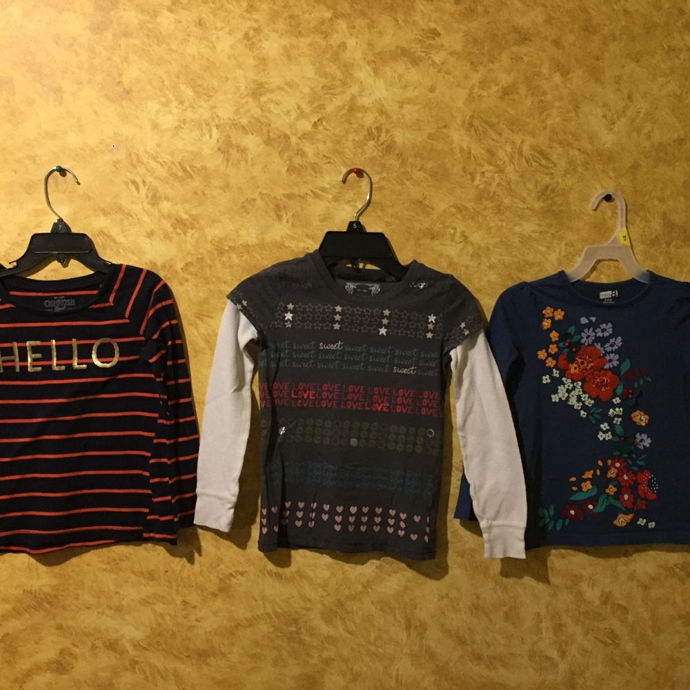 3 SHIRTS TOGETHER